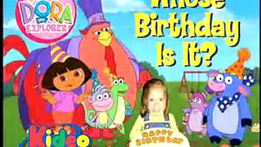 Dora the Explorer Whose Birthday Is It? Dailymotion Video