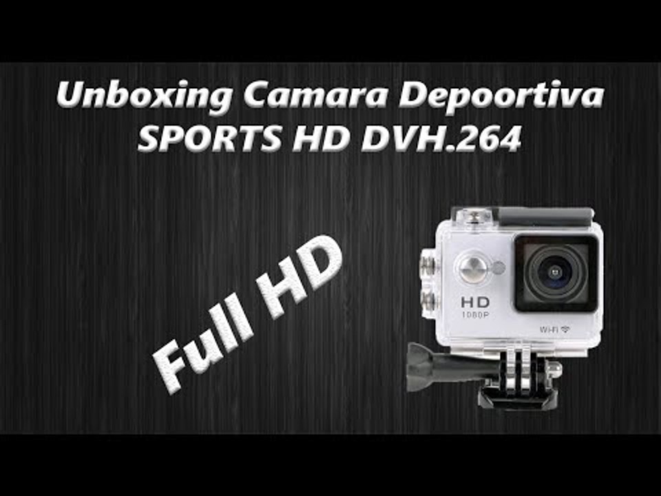 Unboxing y Review Camara Deportiva SPORTS HD DV H.264 FULL HD Vídeo Dailymotion