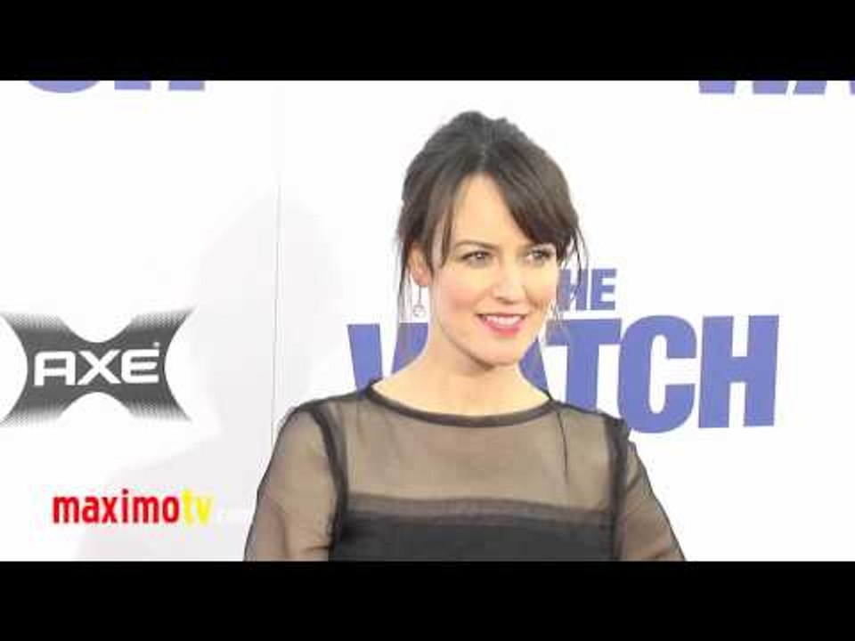 Rosemarie DeWitt "The Watch" Premiere ARRIVALS video Dailymotion
