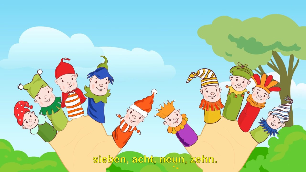 Zehn kleine Zappelmänner Kinderlieder zum Mitsingen _ Sing