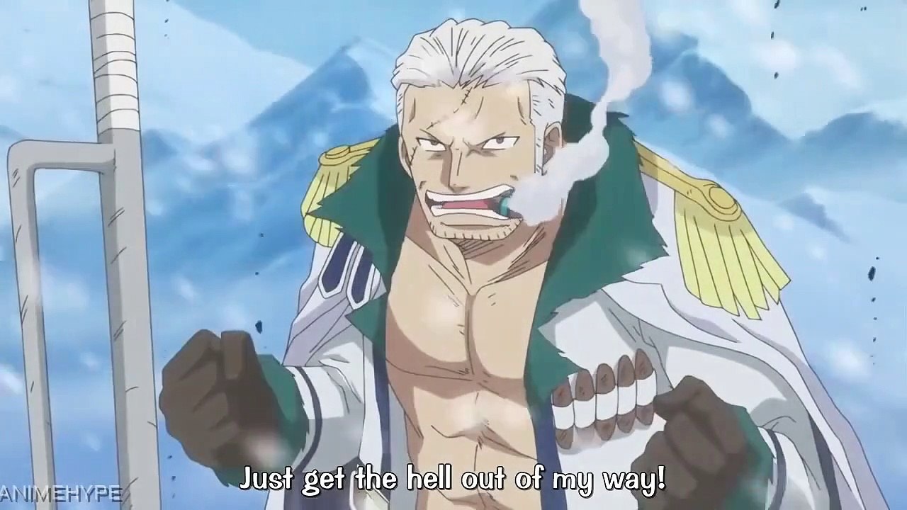 Vice Admiral Smoker Vs. Trafalgar Law! One Piece 585 Eng Sub HD