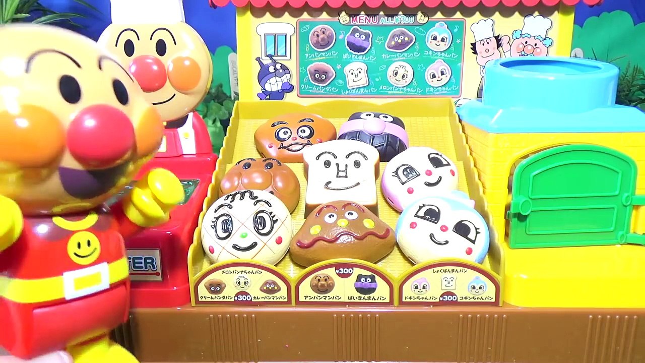 メルちゃん アンパンマン おもちゃ ペットの犬のうんち お世話ごっこ★アイスクリーム屋さんとパン屋さんでお店屋さん