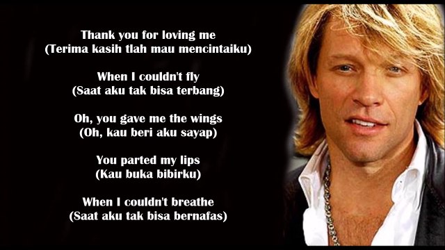 Teks Lagu Thank You For Loving Me Berbagai Teks Penting