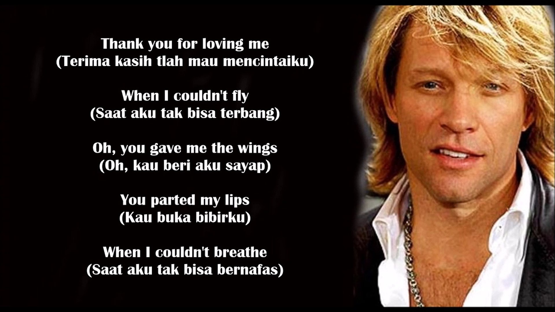 Lirik Lagu Bon Jovi Dan Terjemahannya Arsia Lirik