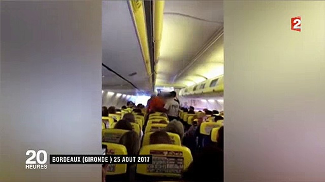 Incident sur un vol Ryanair avec des passagers ivres, l'avion est obligé d'atterir Regardez