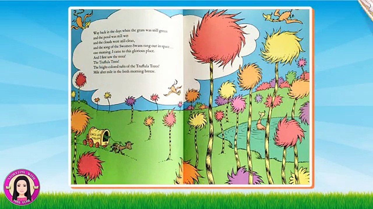 The Lorax by Dr Seuss Stories for Kids Childrens Books Read Along