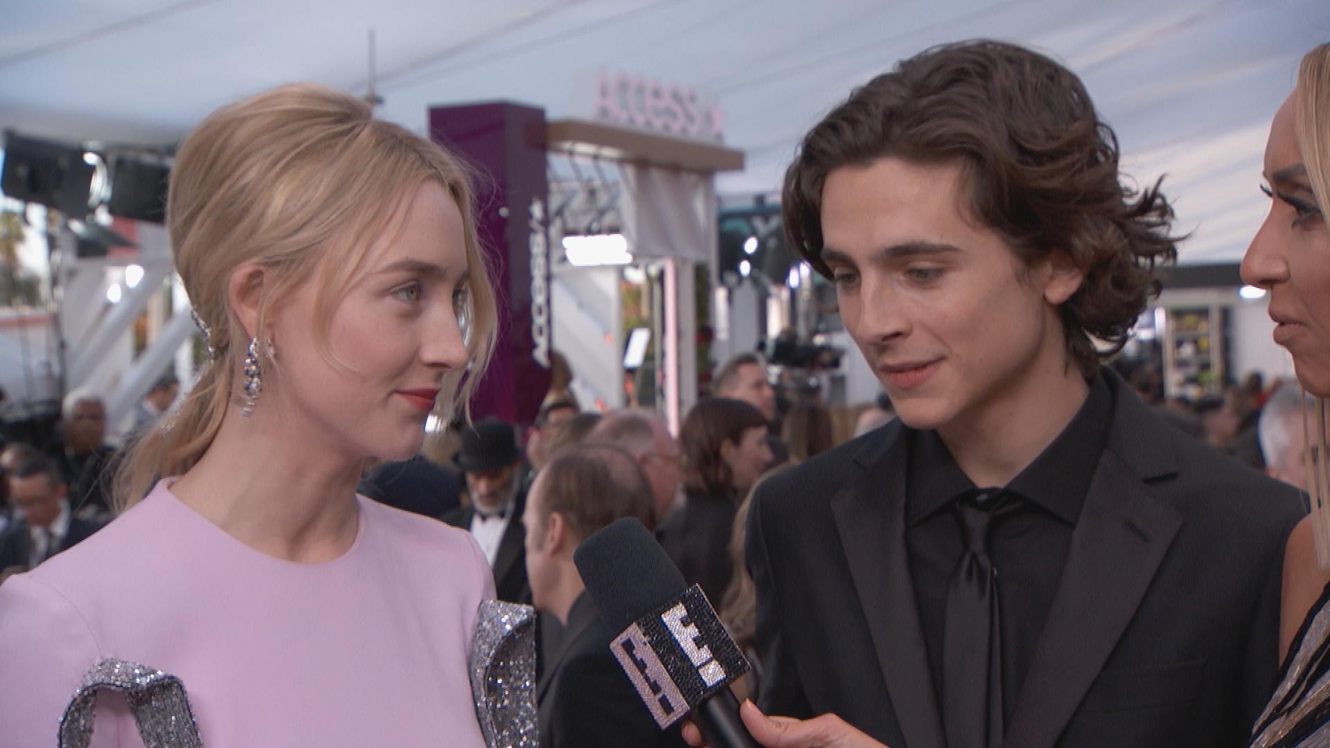 8 works in timothée chalamet/saoirse ronan. Saoirse Ronan Timothee Chalamet Talk Names Being Butchered Video Dailymotion