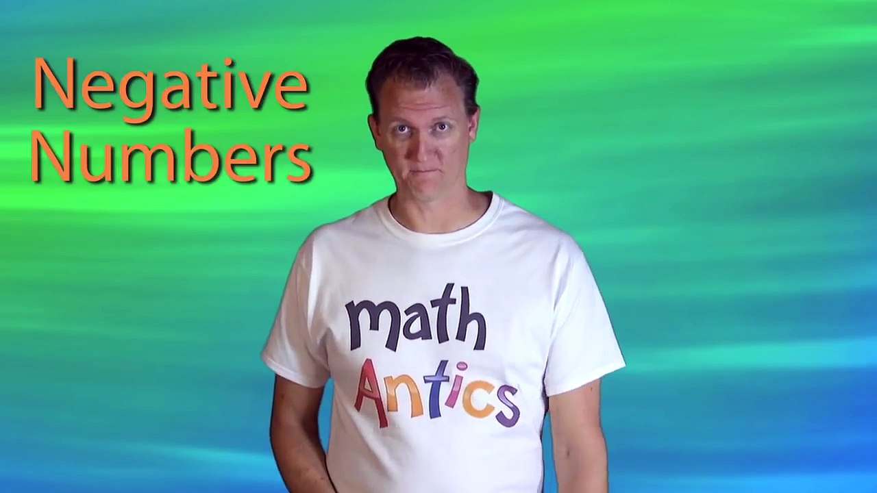 Math Antics Negative Numbers Видео Dailymotion