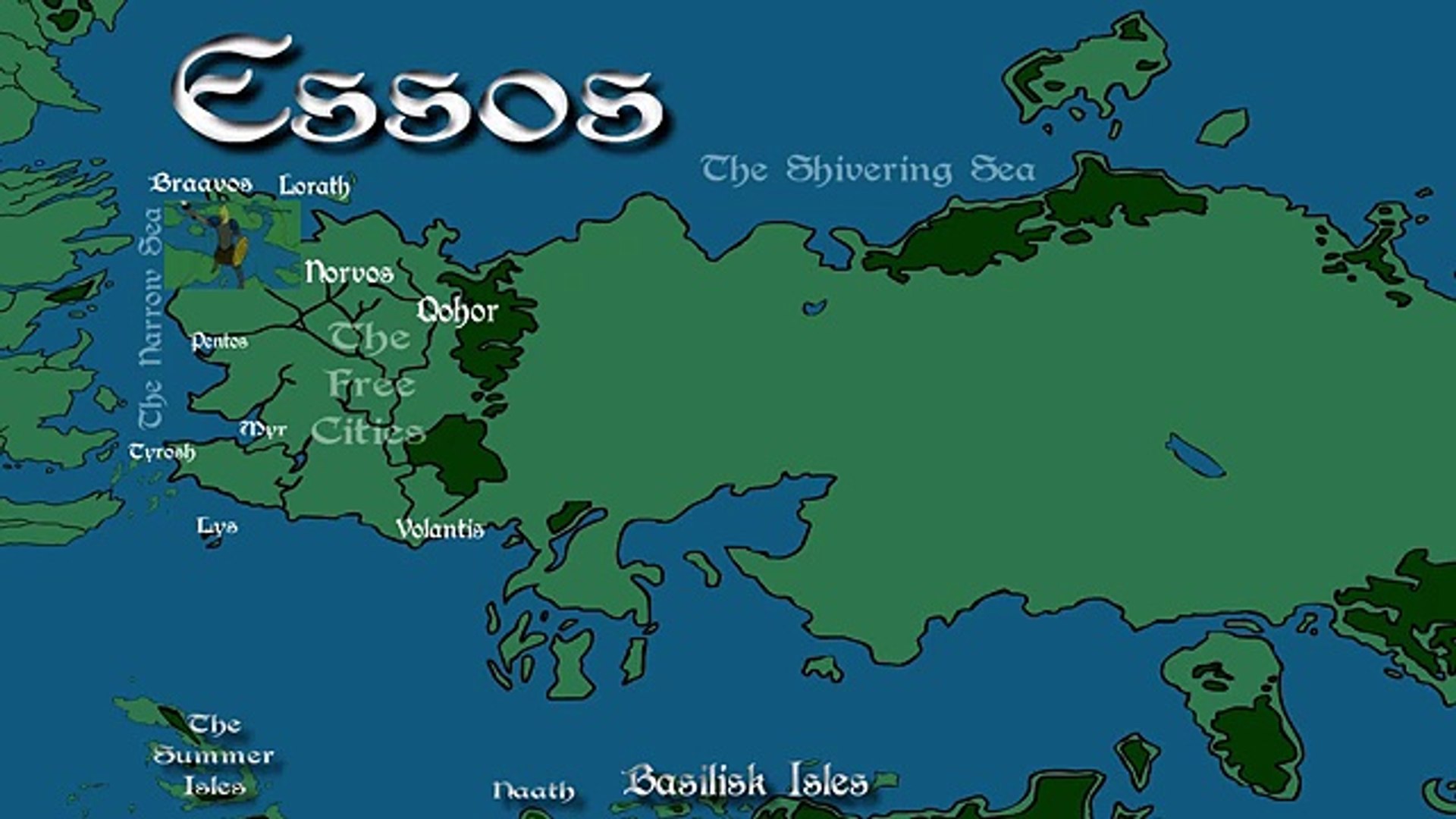 Map Of Westeros Isle Of Naath Maps of the World