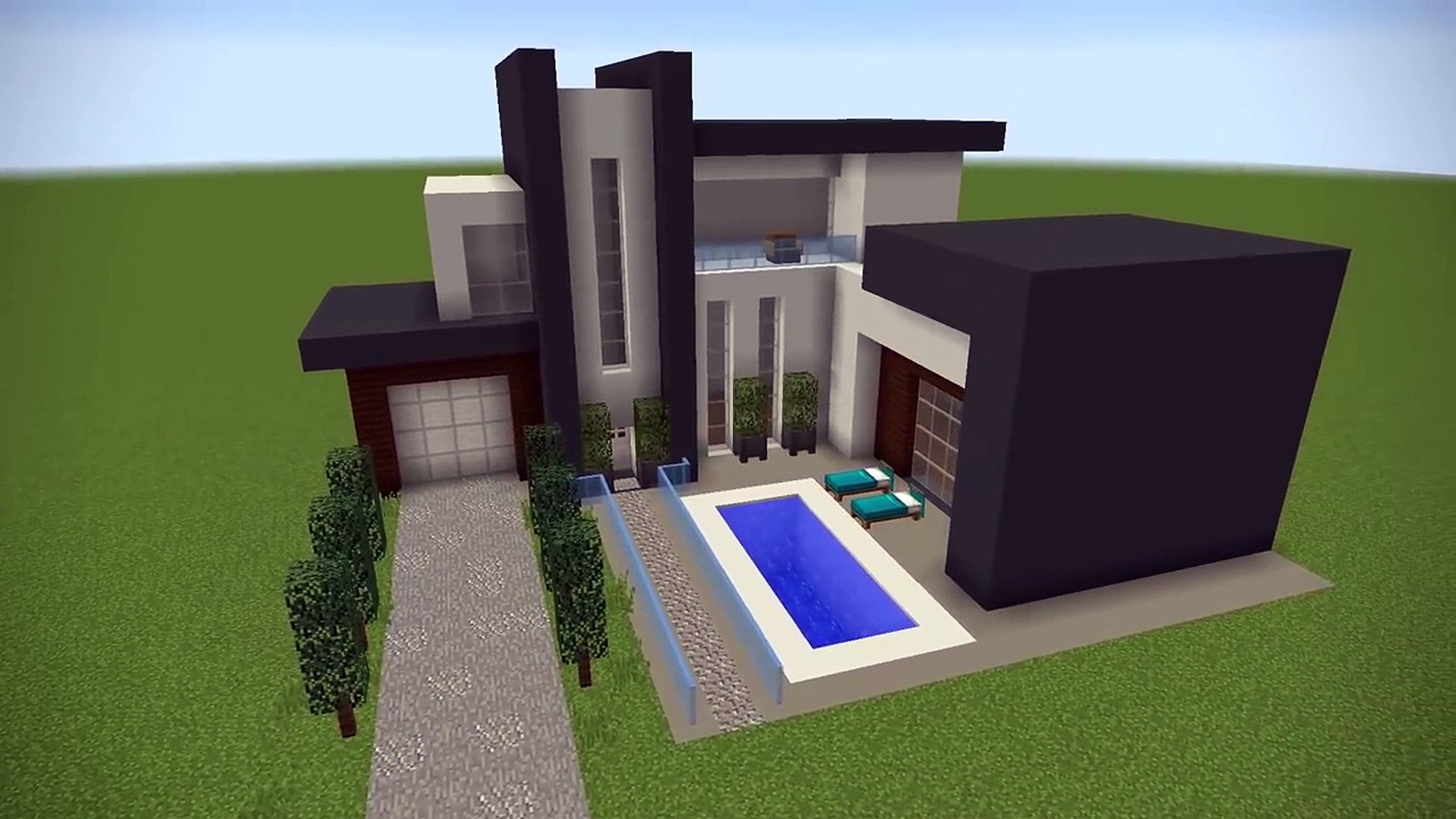 Minecraft How To Build A Small Easy Modern House