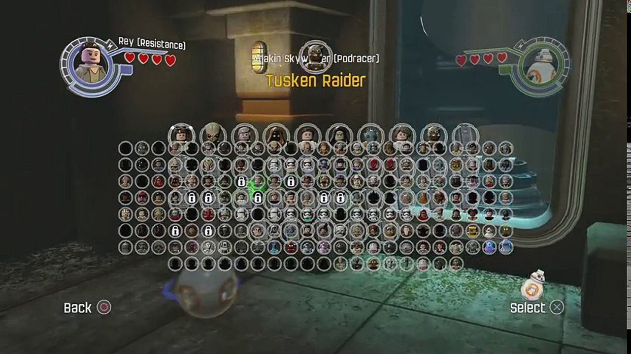 All Carbonite Characters Unlocked LEGO Star Wars The Force Awakens