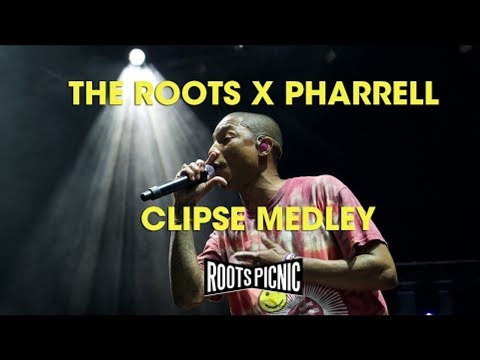The Roots X Pharrell Clipse Medley at Roots Picnic 2017 video