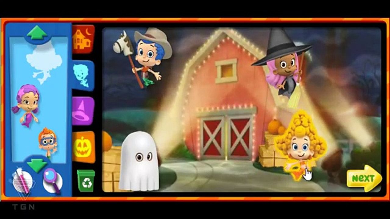 Bubble Guppies Halloween Costumes Party Full Episodes (NEW GAME) Nick