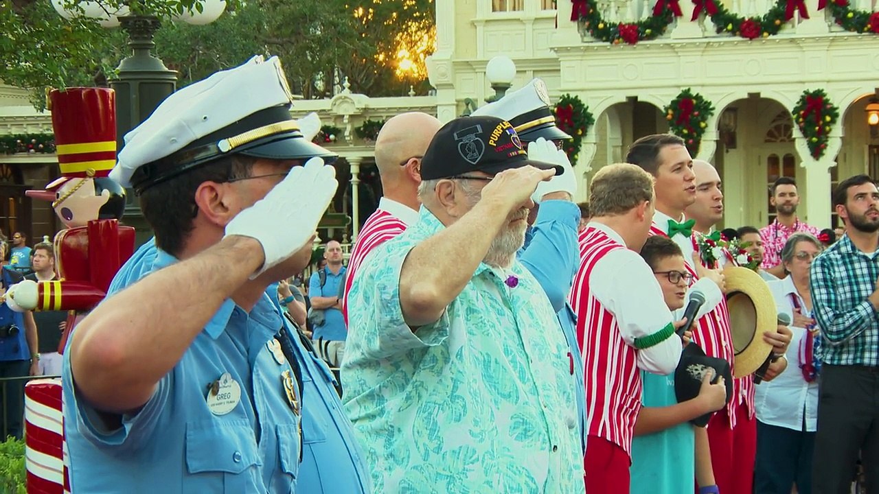 Walt Disney World Veterans Day Flag Retreat Ceremony 2017Z8VN0ItFDCs Video Dailymotion