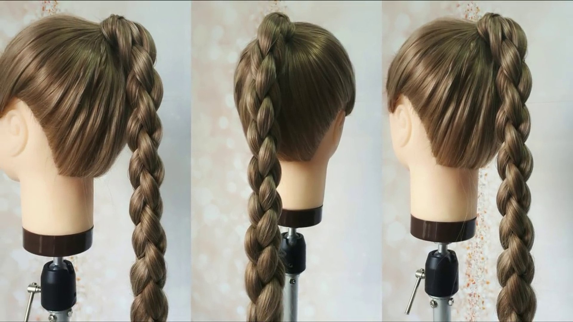 Trenza De Cuatro Cabos De Raiz ideas de peinado