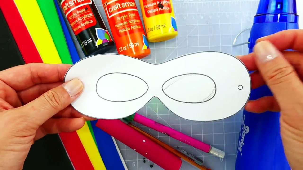 DIY Miraculous Ladybug Dressup Masks for Ladybug Cat Noir Season 2