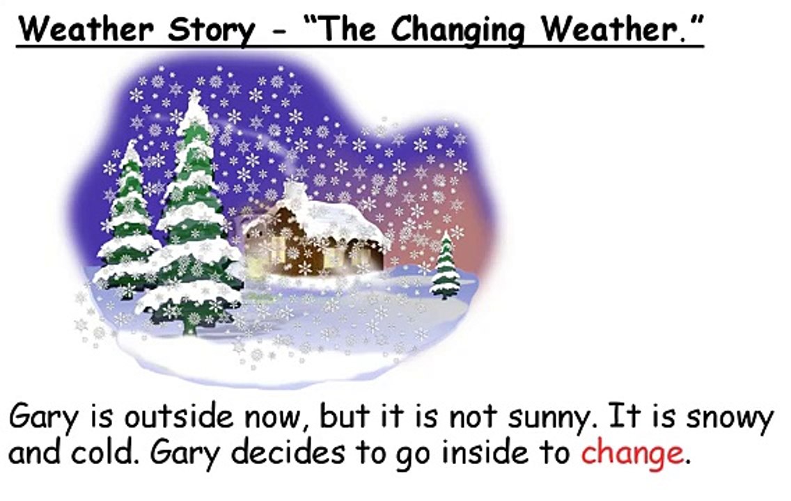 Weather Story The Changing Weather (ESL Grade 2 English Story