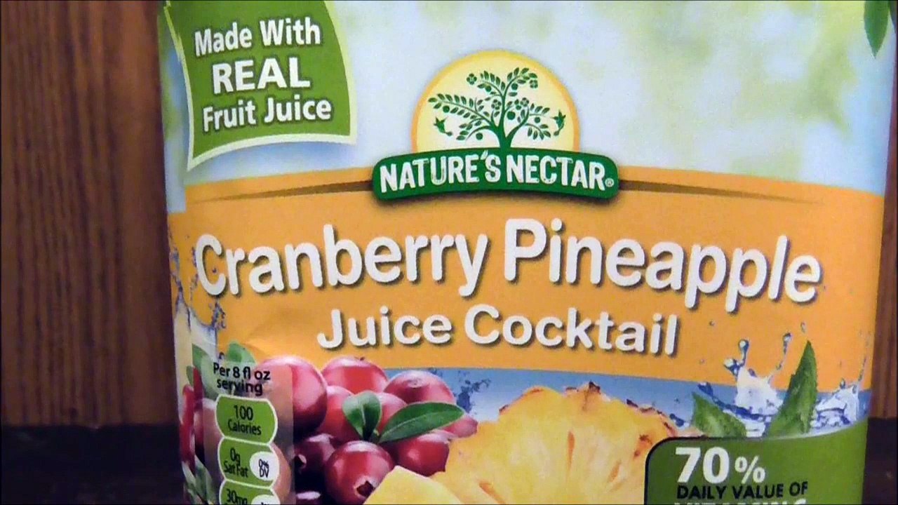 Cranberry Pineapple Juice video Dailymotion