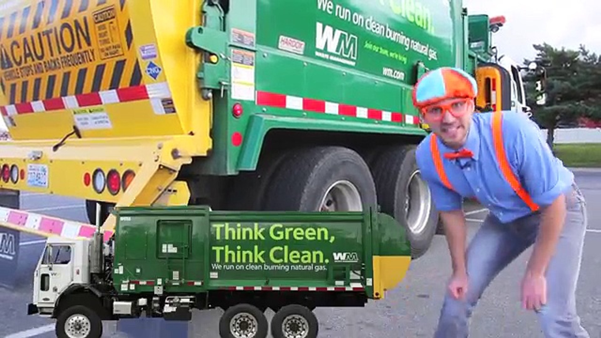 Blippi Garbage Truck This is the garbage trucks for children video by