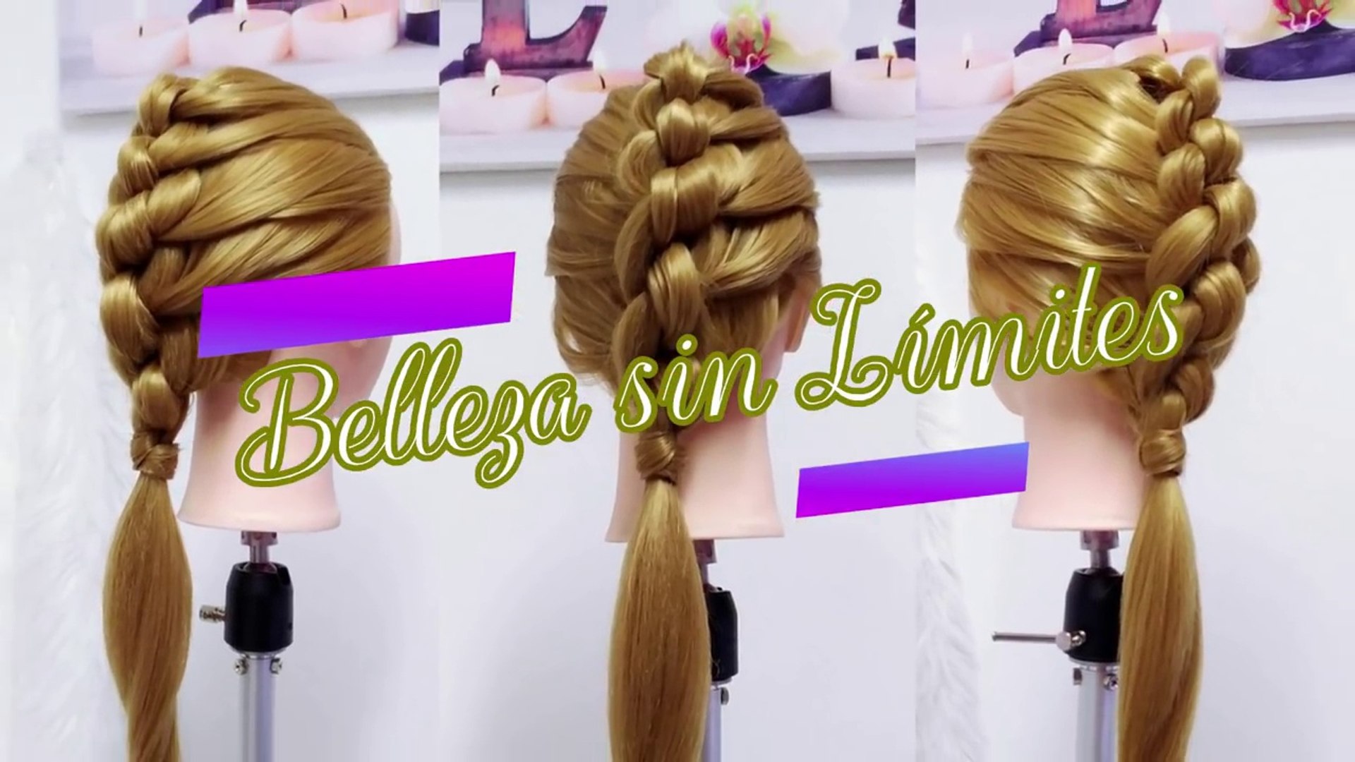 Como Hacer La Trenza De Dos Cabos Buscar Peinados