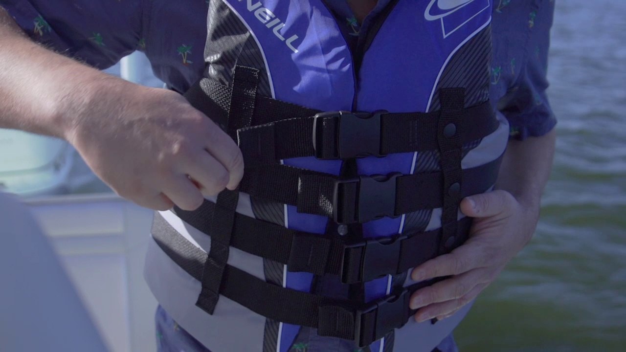How To Fit a Life Jacket video Dailymotion