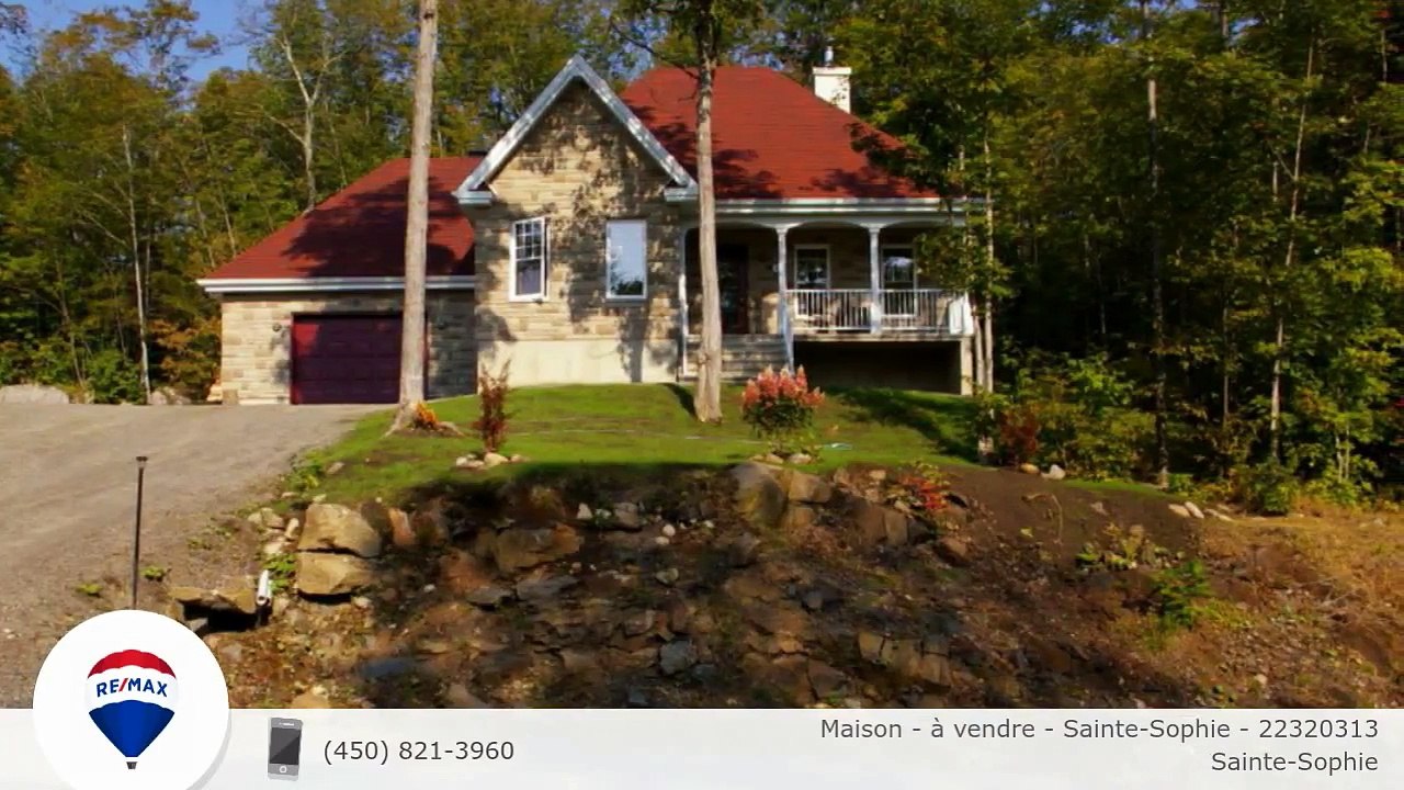 Maison à vendre SainteSophie 22320313 Vidéo Dailymotion