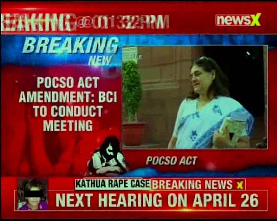 POSCO act amendment BCI to conduct meeting; centre amended law in haste