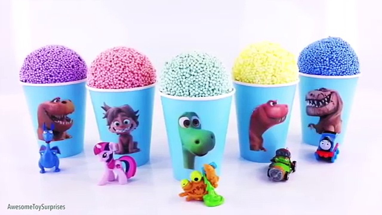 Finding Dory Good Dinosaur Spiderman PJ Masks PlayDoh Ice Cream Foam