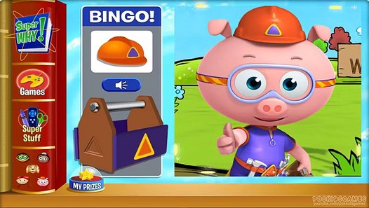Super Why Alpha Pigs Lickety Letter Bingo video dailymotion
