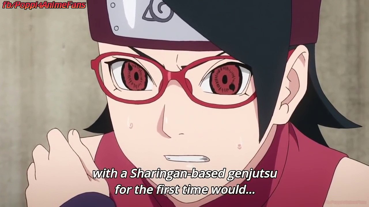 Sarada Vs Araya, Lightning Ball & Fireball Jutsu, Naruto Surprised