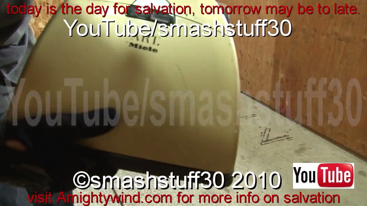 Miele vacuum durability test video Dailymotion