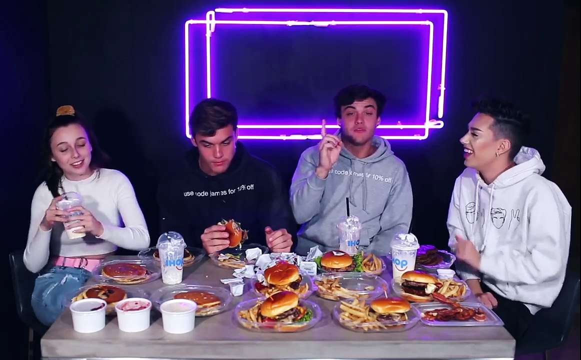 MUKBANG ft. James Charles & Emma Chamberlain video Dailymotion