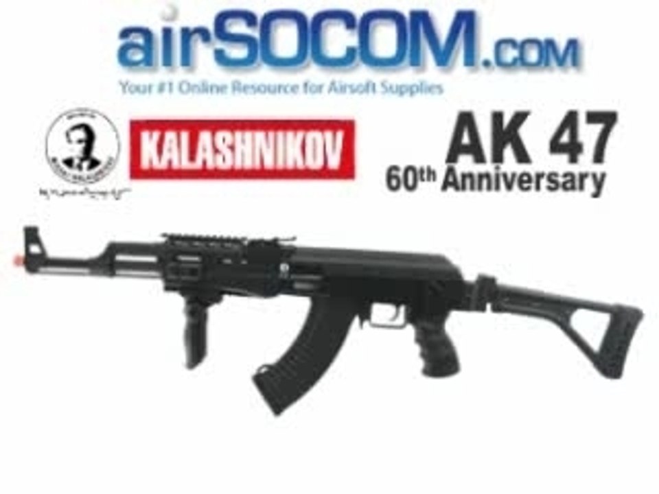 Airsoft Licensed Kalashnikov AK47 video Dailymotion