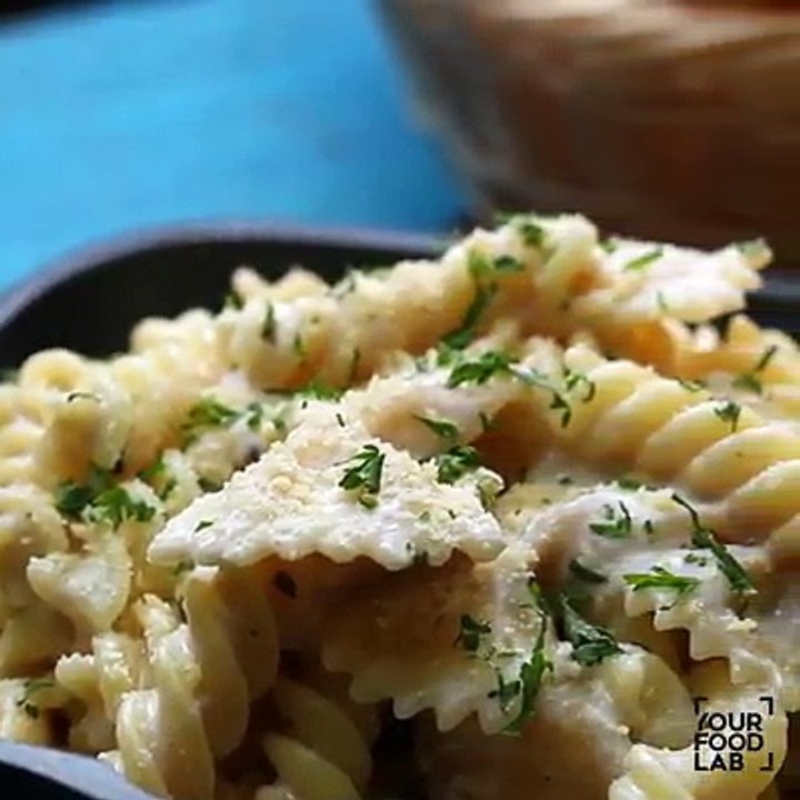 Healthy White Sauce Pasta by Chef Sanjyot Keer TastyChoice 
