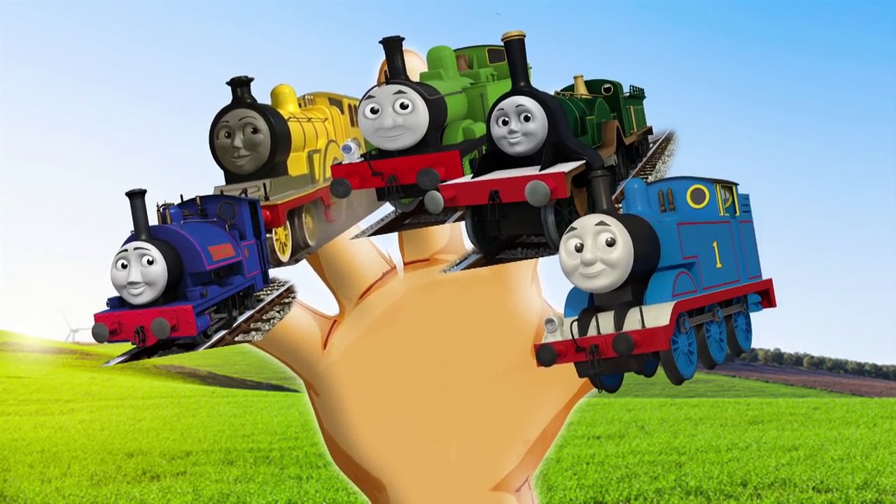 THOMAS And Friends Daddy Finger Family Song Thomas Train