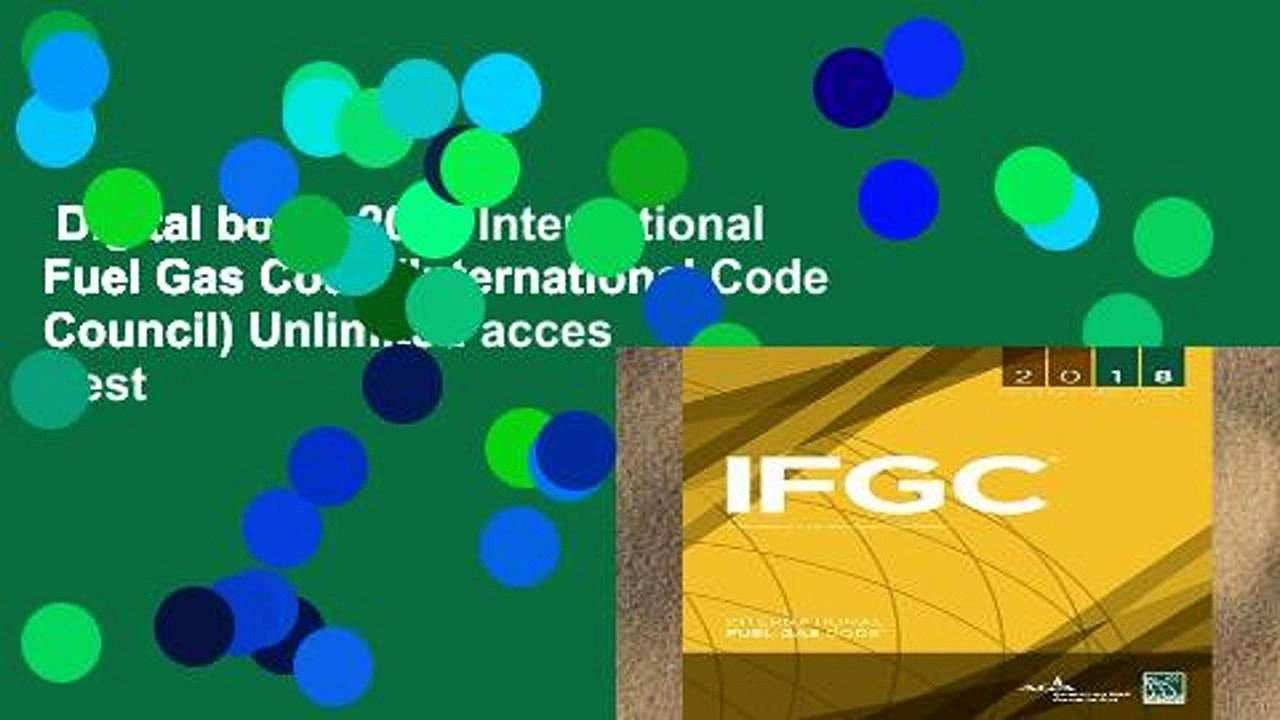 Digital book 2018 International Fuel Gas Code (International Code
