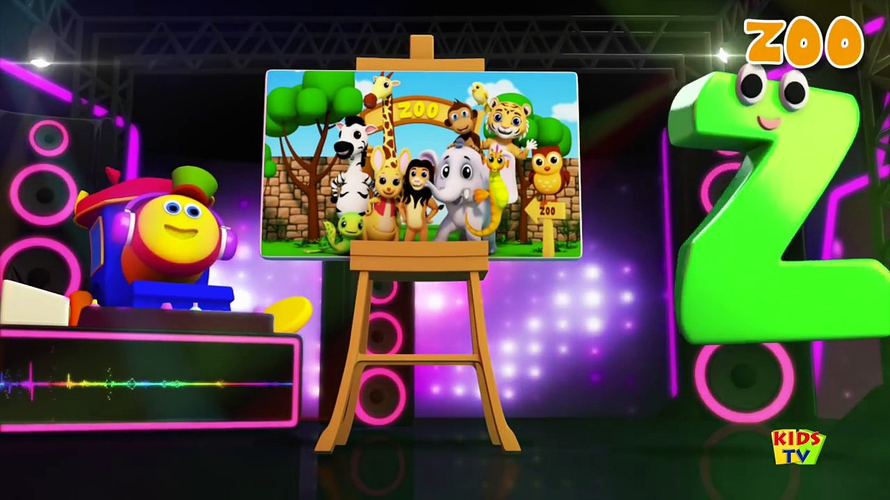 Phonics Letter Z Bob The Train ABC Nursery Rhymes Alphabet Kids