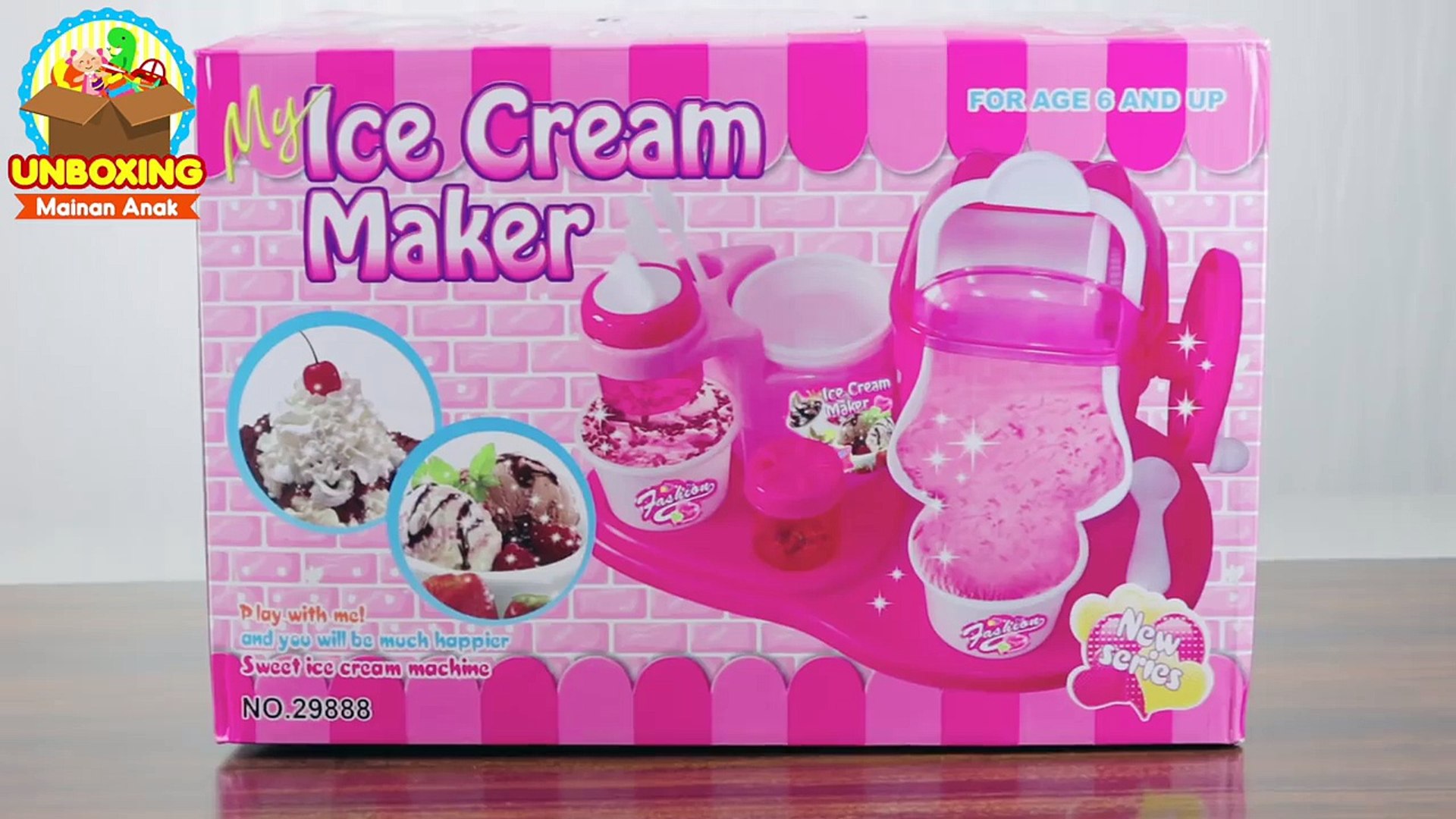 Mainan Anak My Ice Cream Maker Make Your Own Ice Cream - Video Dailymotion