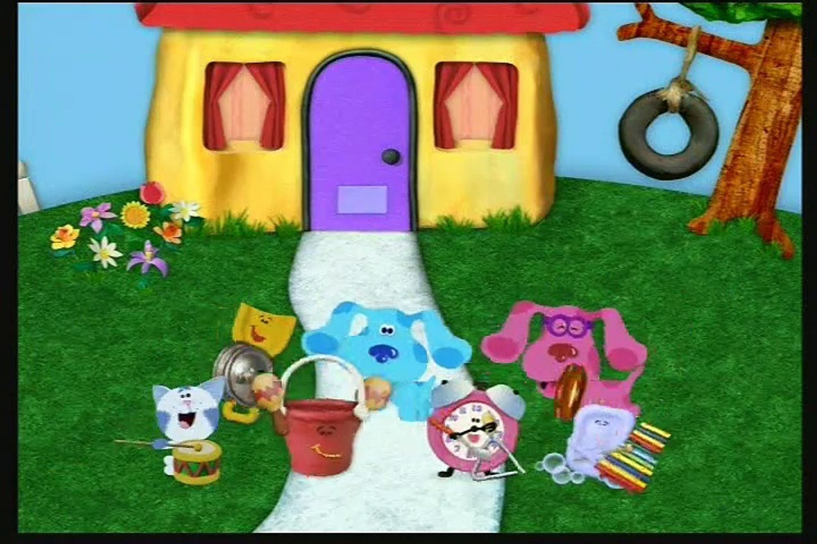 Blues Clues Colors Everywhere