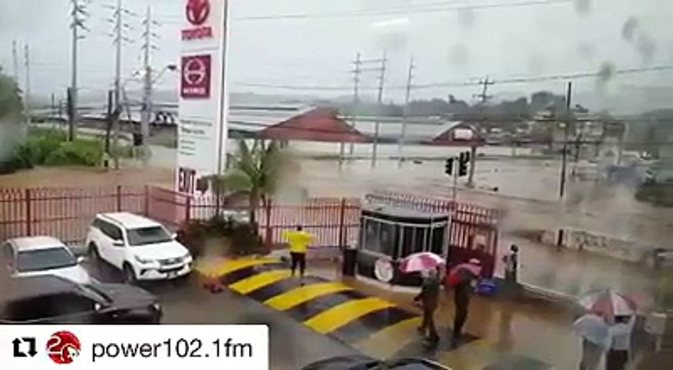 Repost ower102.1fm・・・A number of areas across Trinidad have been