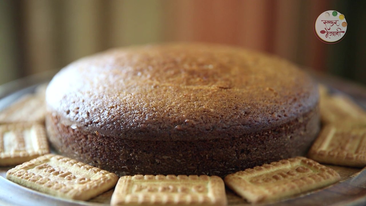 Biscuit Cake Recipe In Marathi How To Make Parle G Biscuit Cake