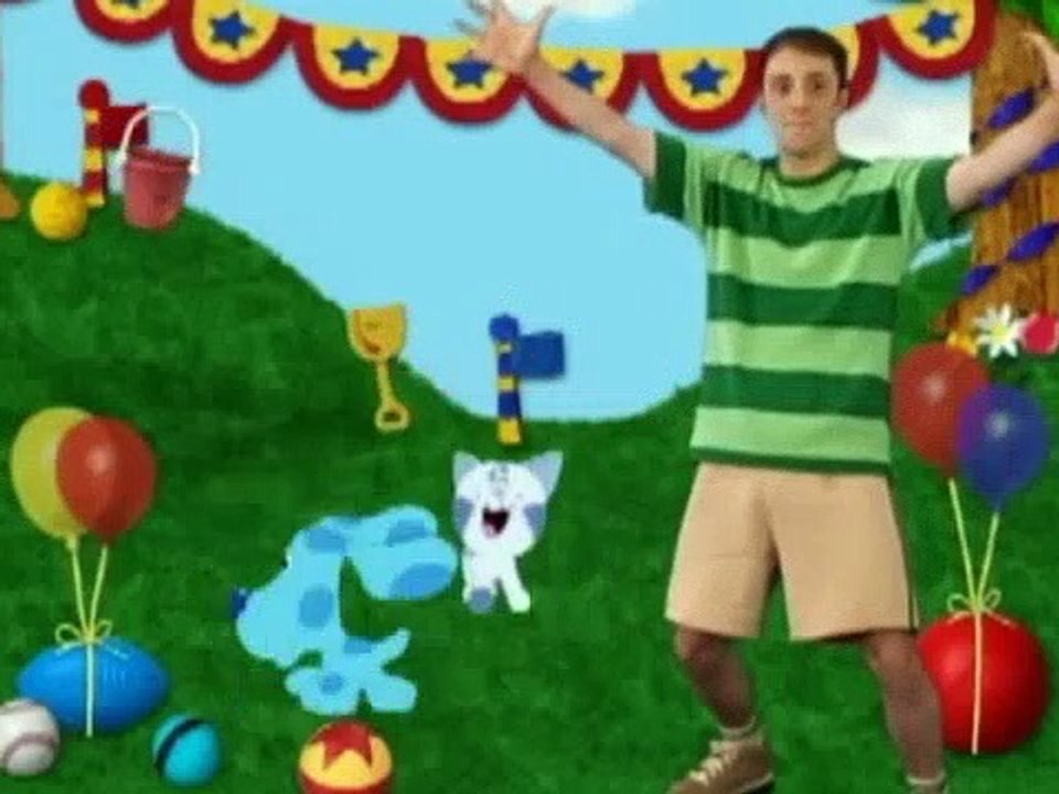 Blue's Clues S04e20 Blue's Backyard Ballgame Bonanza video Dailymotion