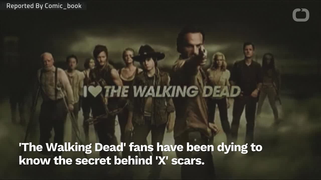 What Are The X Scars On 'The Walking Dead' video Dailymotion