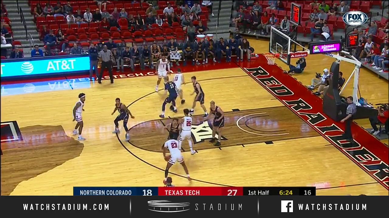 Northern Colorado vs. Texas Tech Basketball Highlights (201819