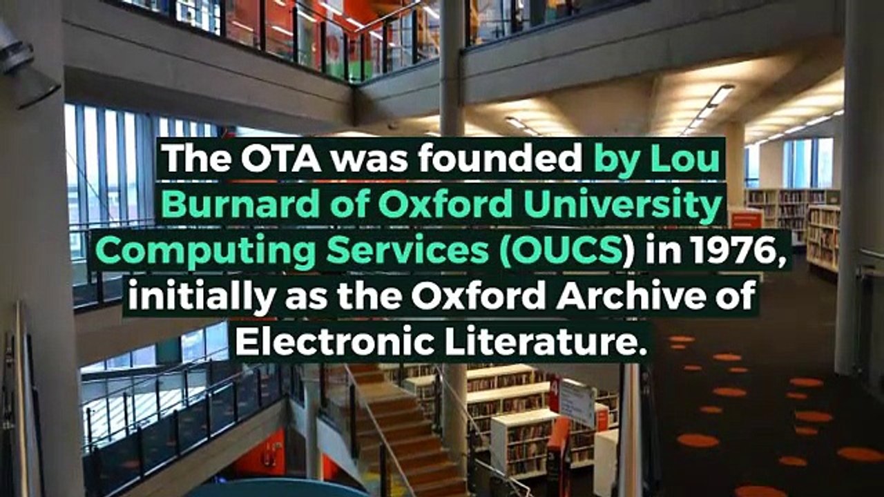 What is OXFORD TEXT ARCHIVE? What does OXFORD TEXT ARCHIVE mean? OXFORD
