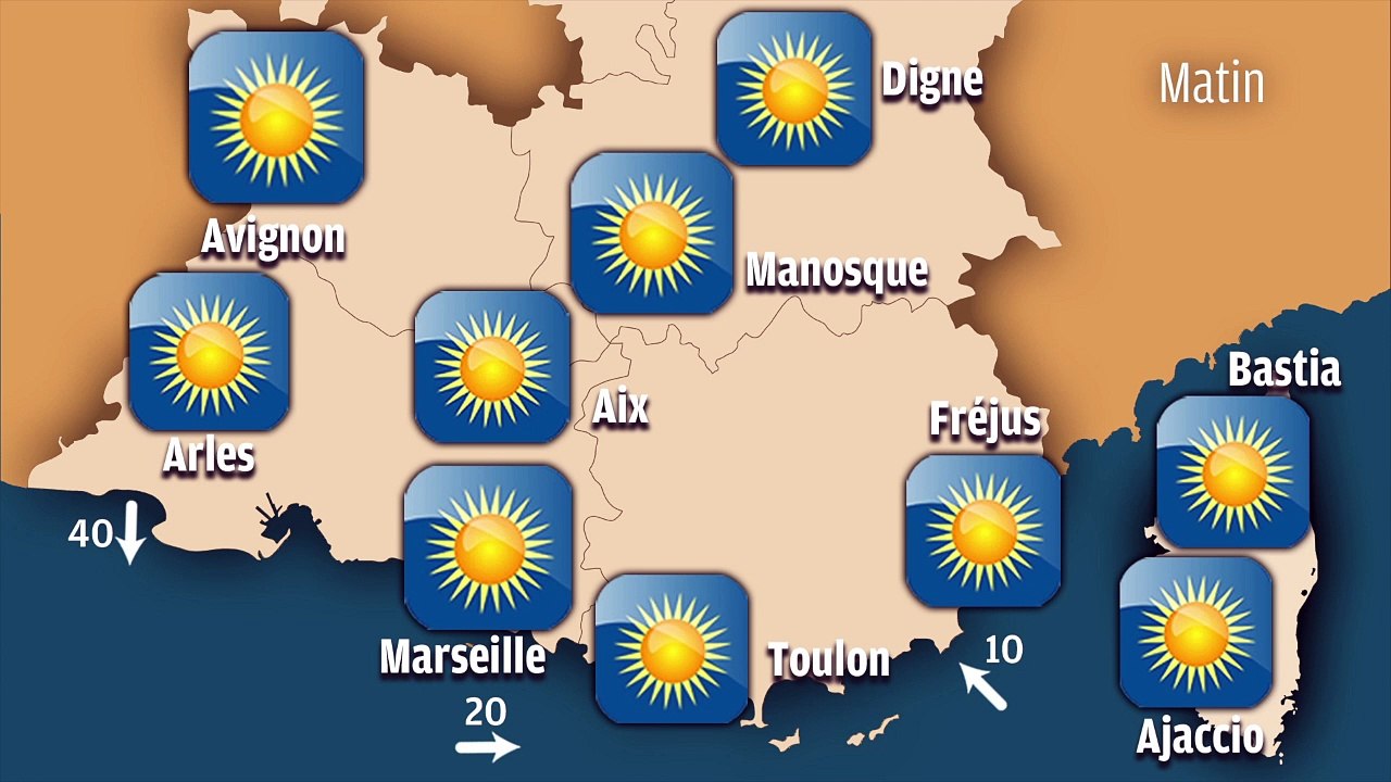 Météo en Provence un temps frais ce mardi matin avant le retour du
