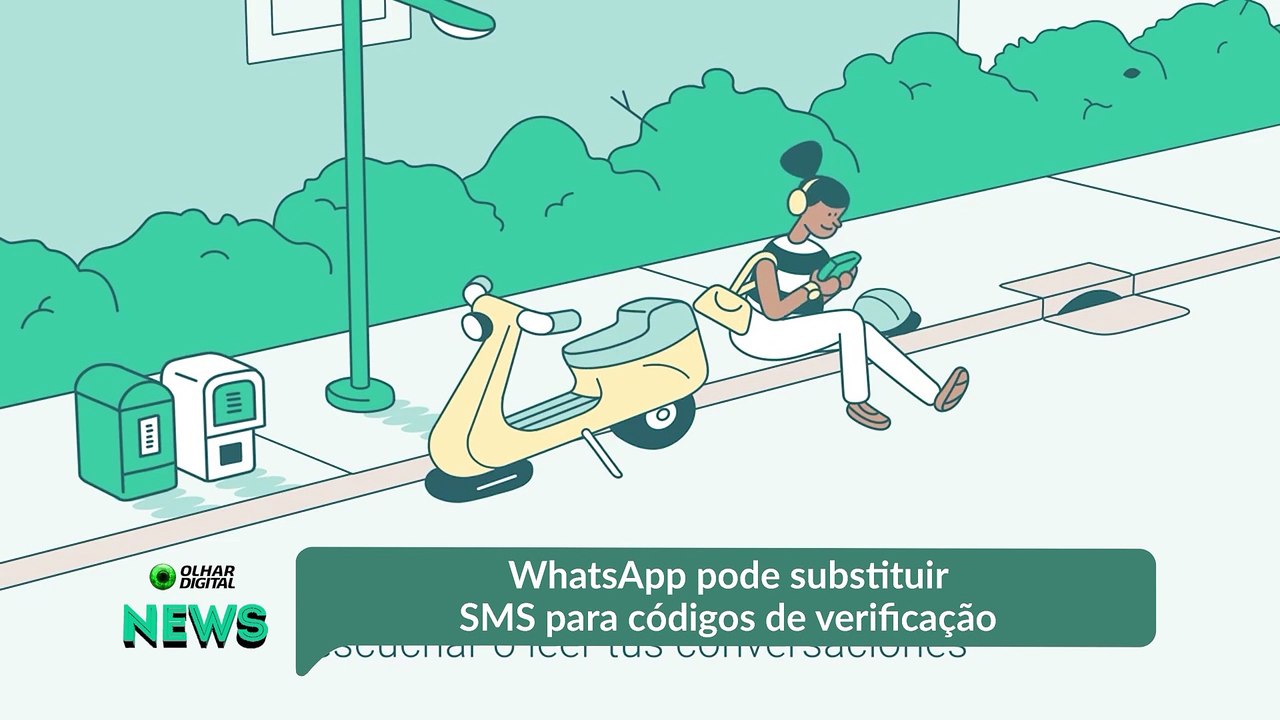 WhatsApp pode substituir SMS para códigos de verificação Vídeo