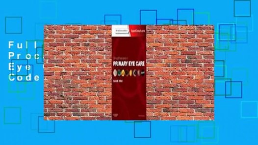 Full E-book Clinical Procedures in Primary Eye Care with ...