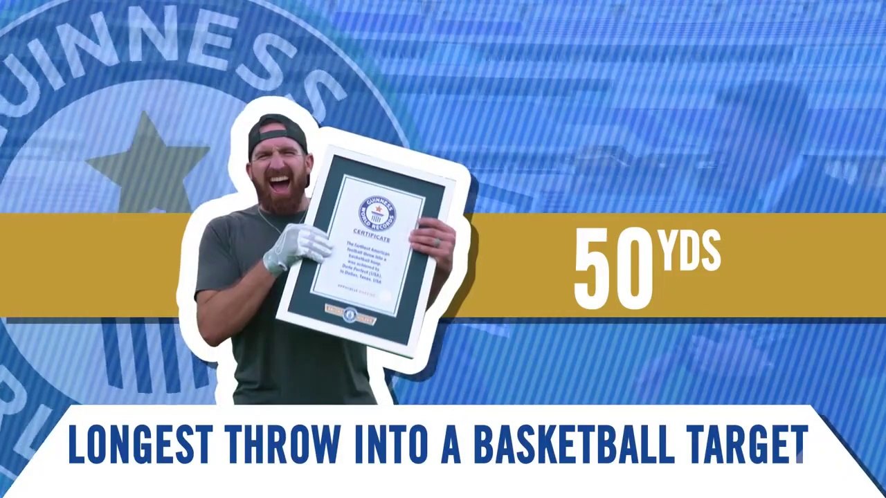 Football World Record Edition Dude Perfect video Dailymotion