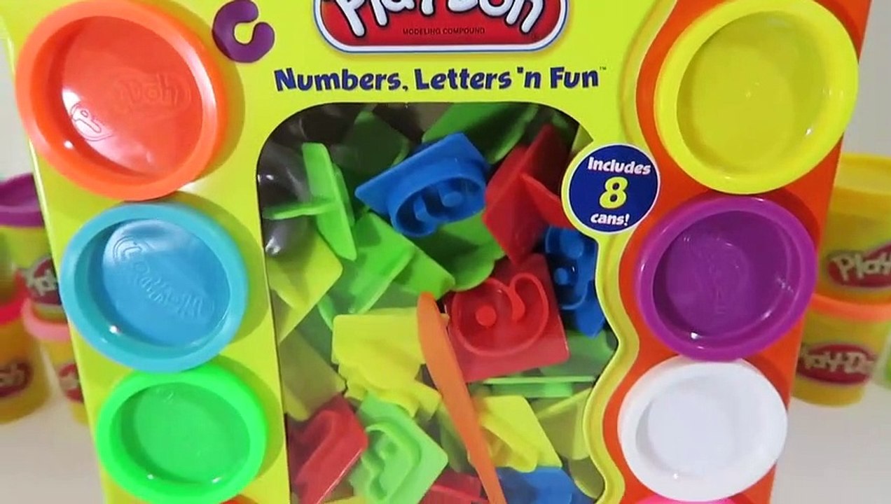 Learn to Count with Play Doh Numbers, Letters n' Fun Educational